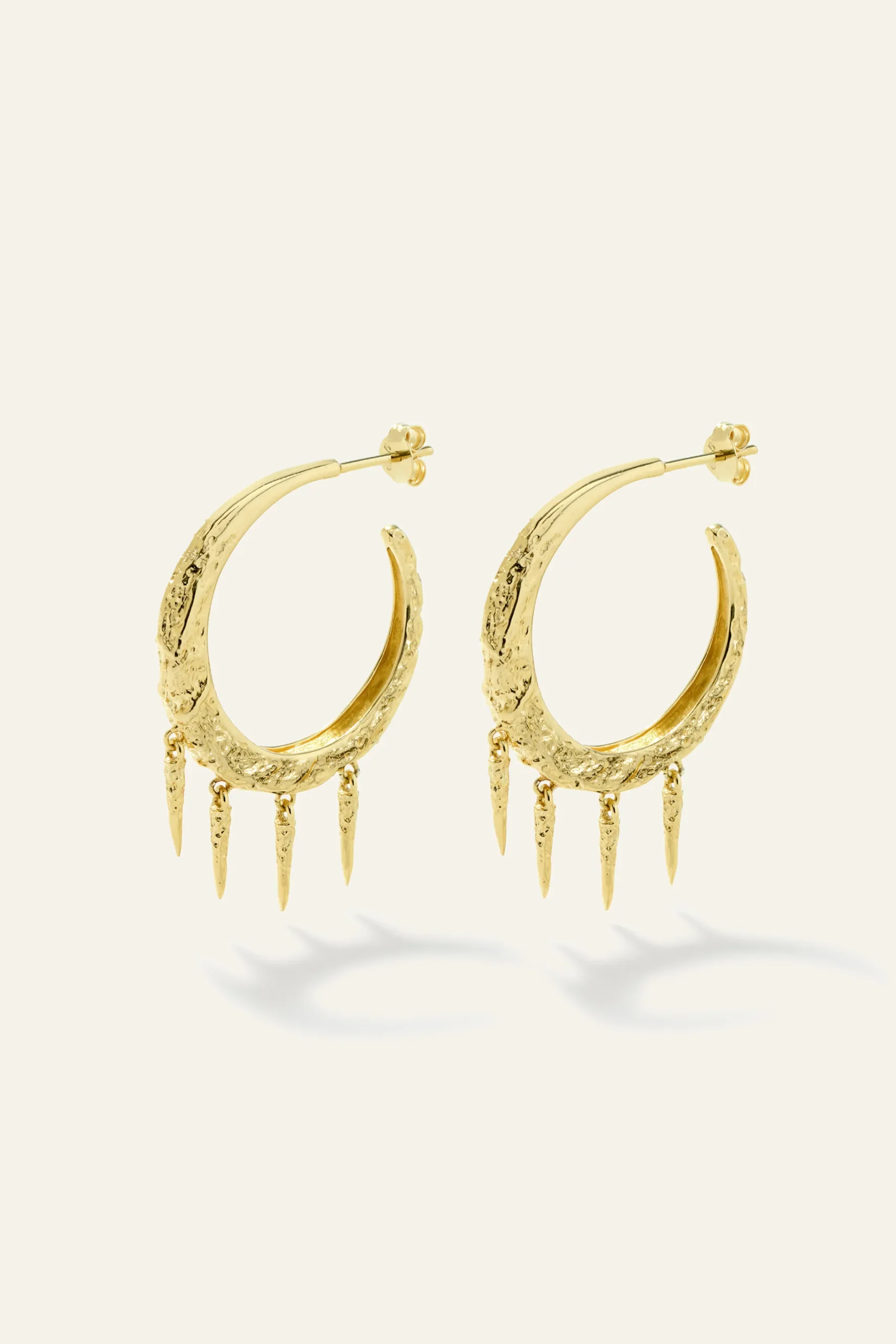 Ba&Sh ALENA pendientes de aro ORO Sale