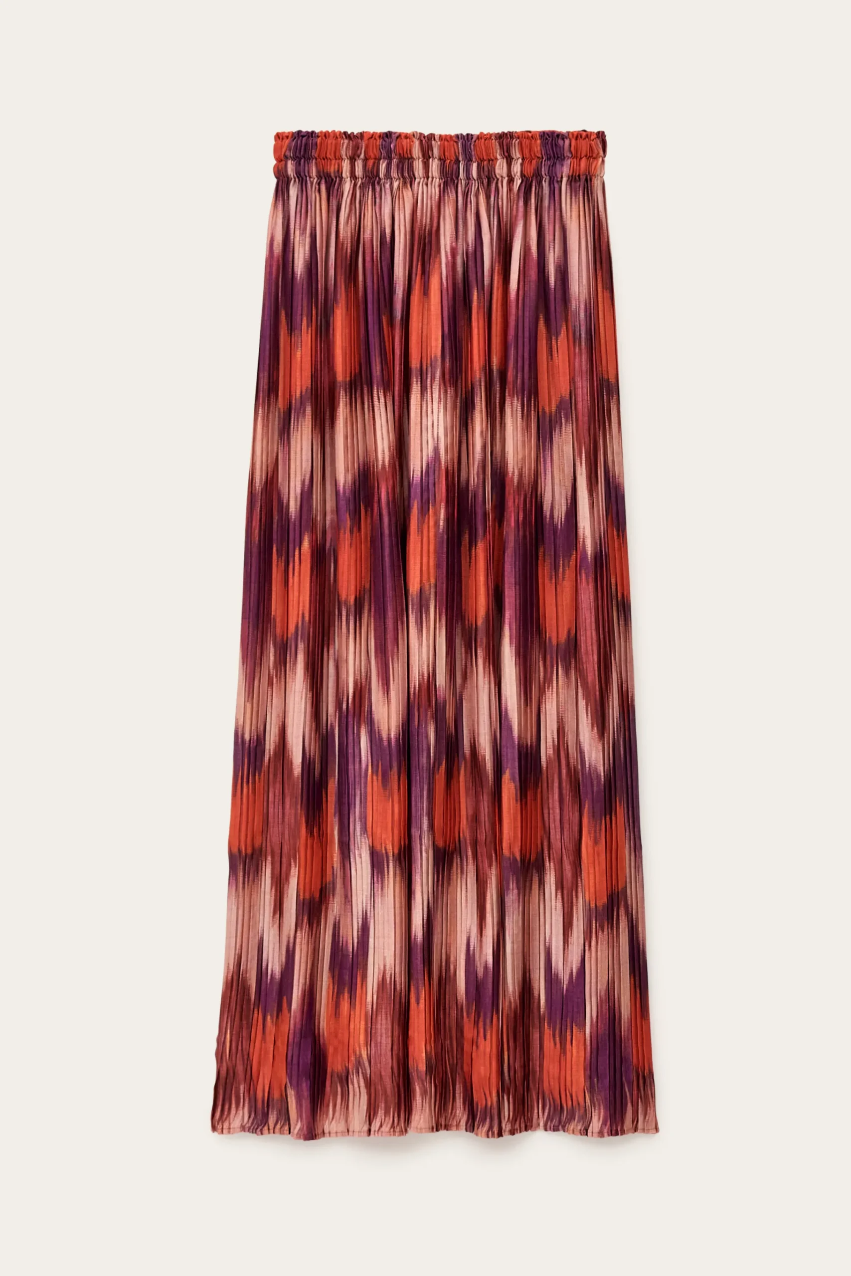 Ba&Sh ARIETTE falda midi plisada NARANJA Sale