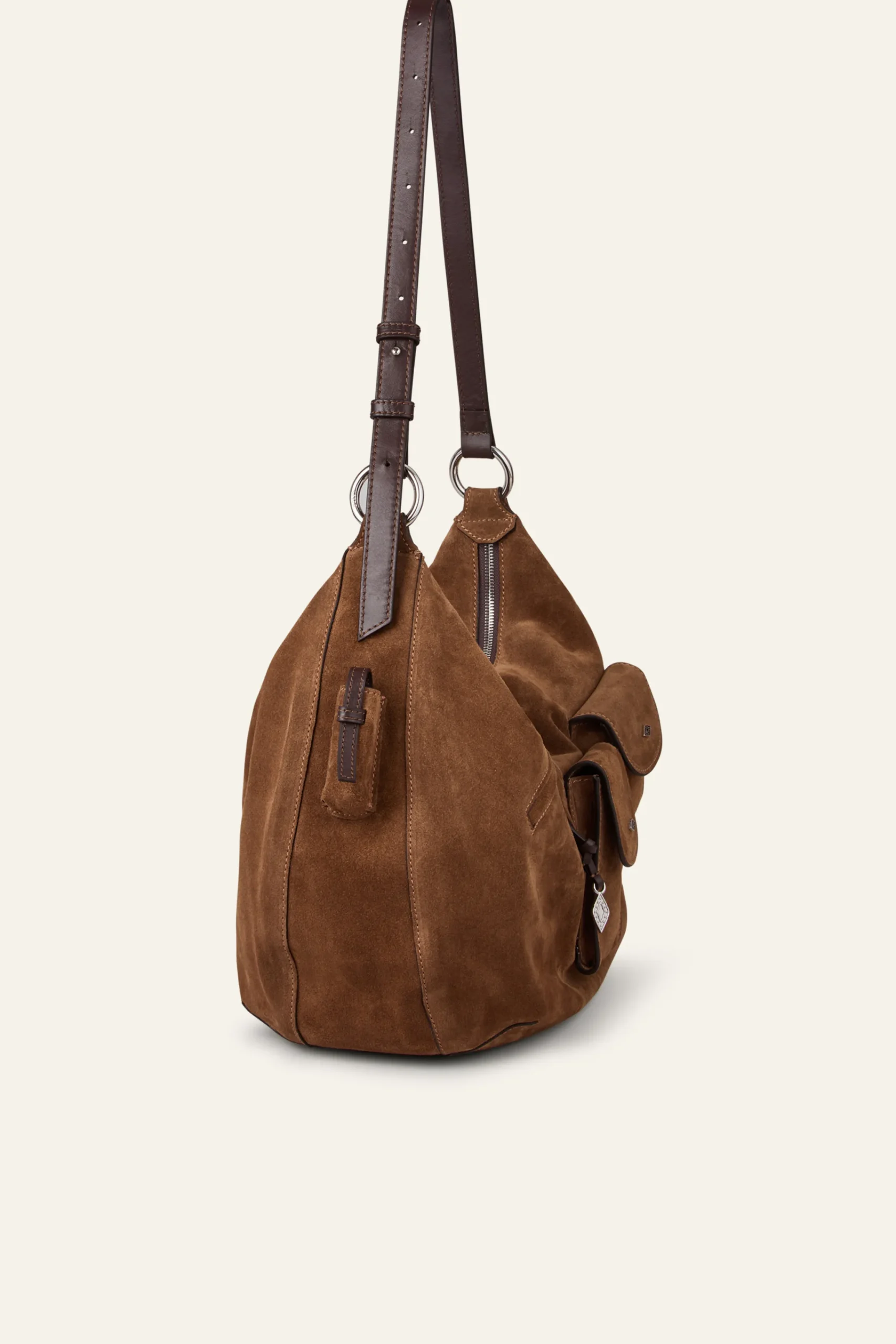 Ba&Sh ARYA bolso multibolsillos MARRON Outlet