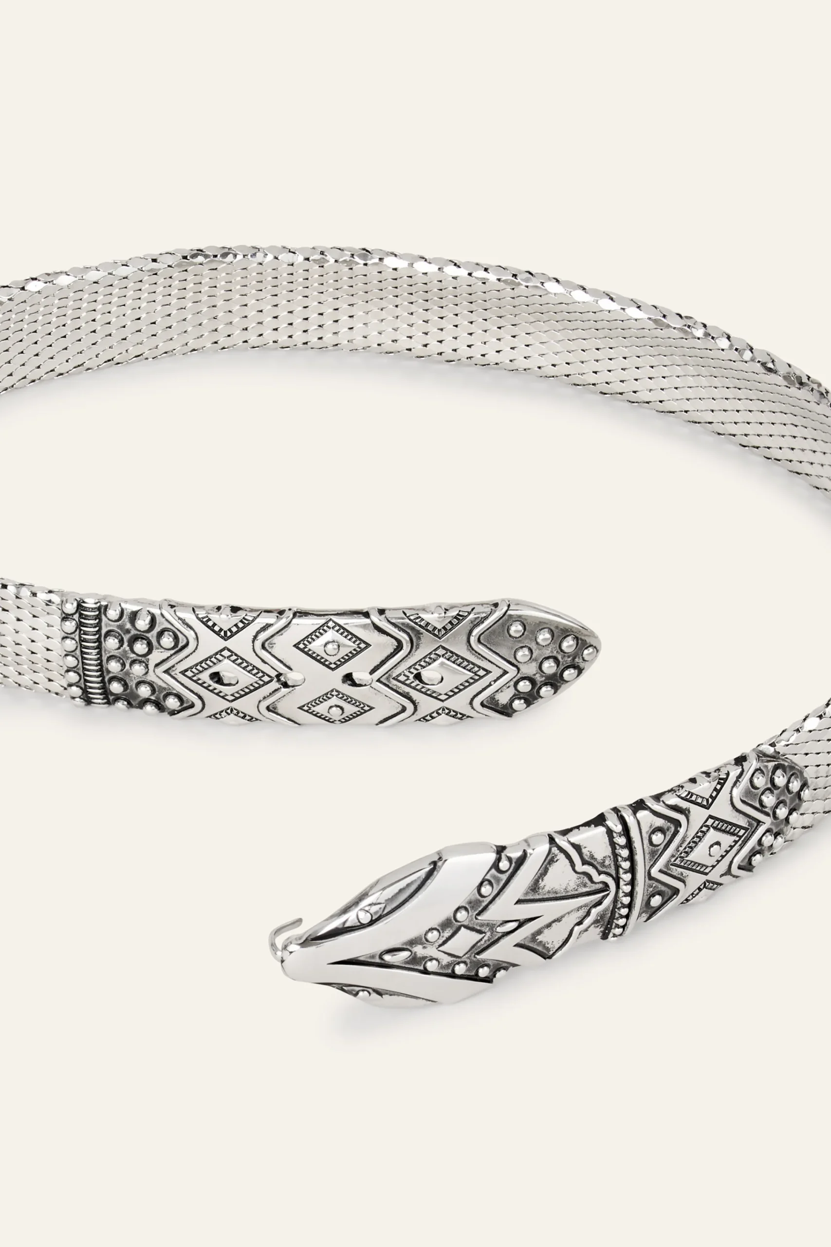 Ba&Sh BAON cinturón metálico € 250 € 175 GRIS Outlet