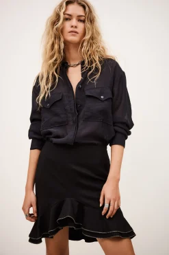Ba&Sh BAO SHIRT AZUL Clearance