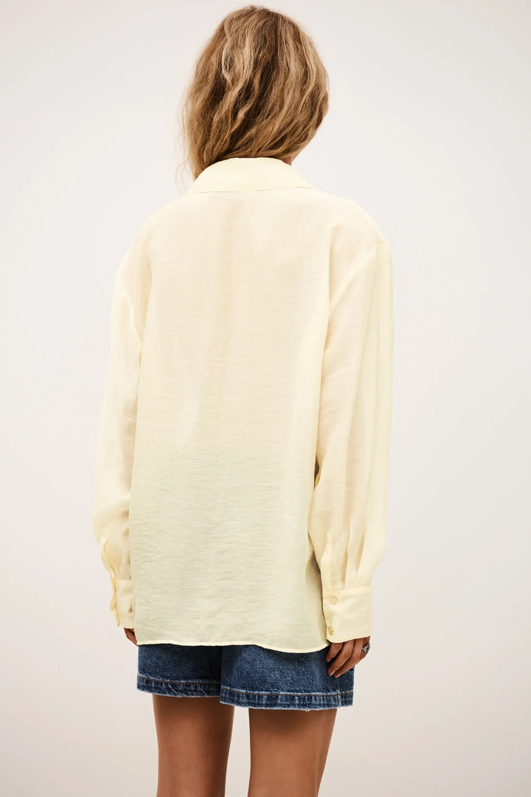 Ba&Sh BAO SHIRT AMARILLO Hot