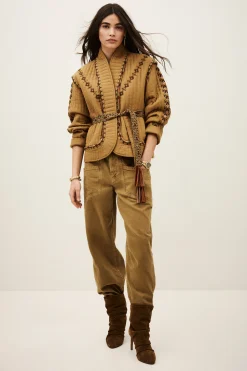 Ba&Sh COCOON JACKET MARRON Clearance