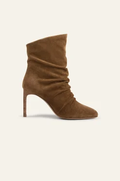 Ba&Sh COLIVIA botines de tacón de ante MARRON Online