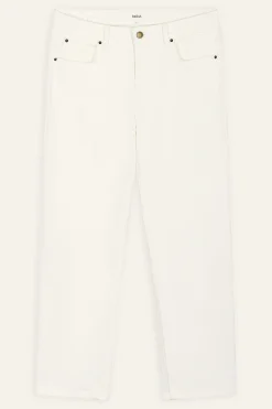 Ba&Sh DEVON vaqueros rectos BLANCO Discount