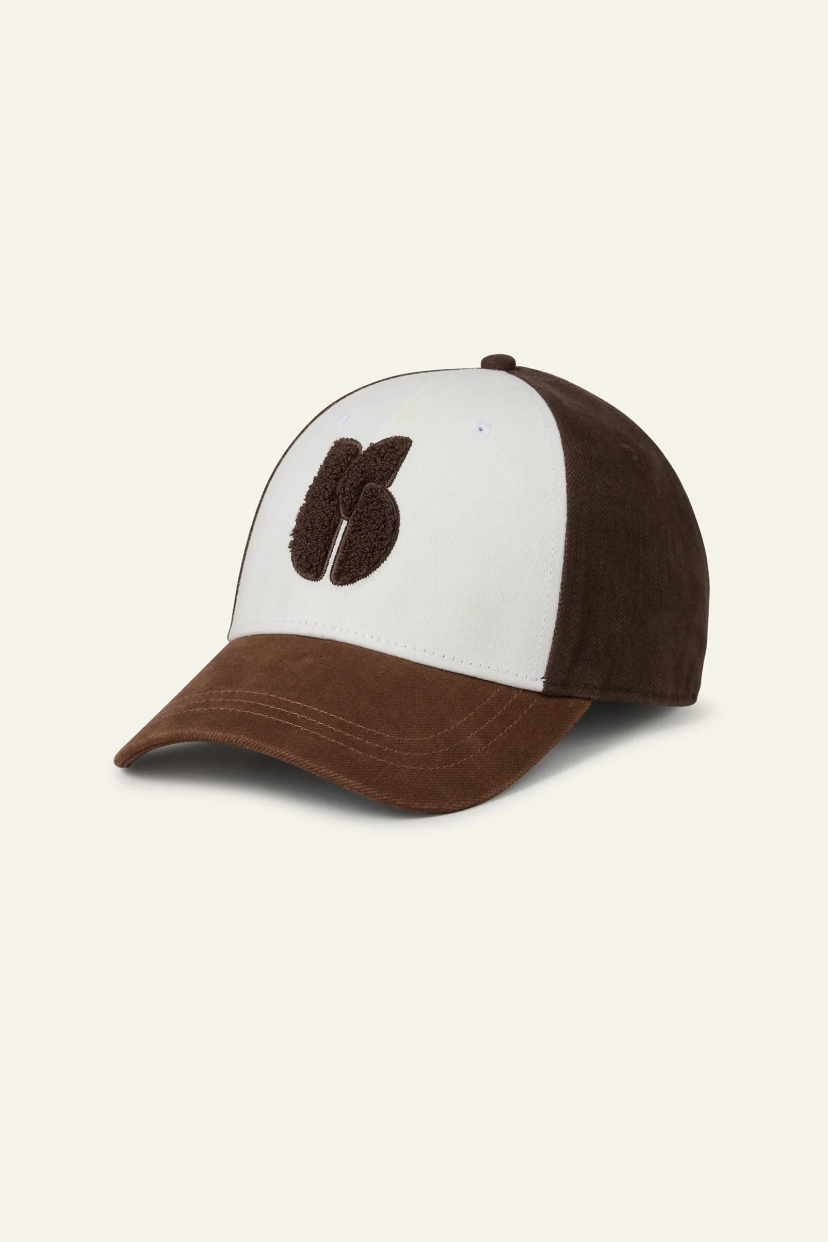 Ba&Sh HENRI gorra de béisbol de algodón MARRON Hot