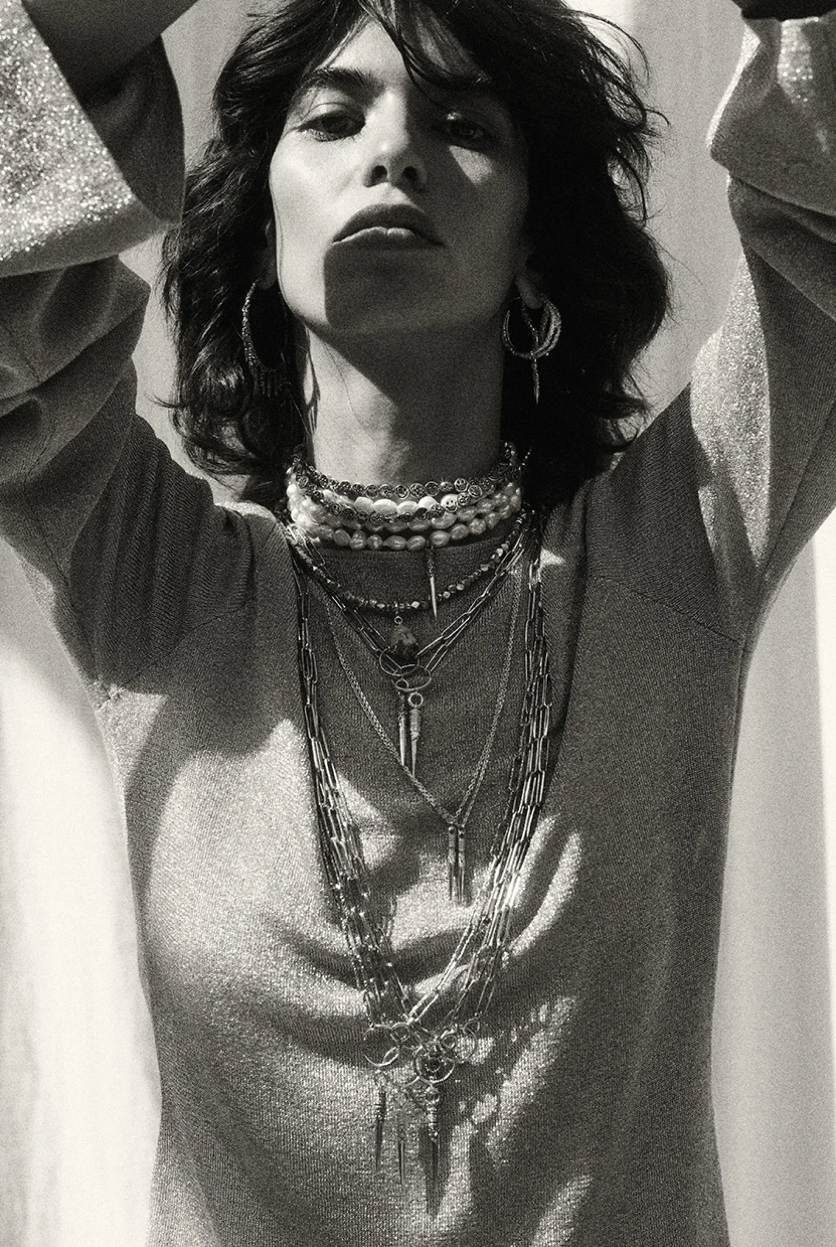 Ba&Sh NADAV collar de plata GRIS Best