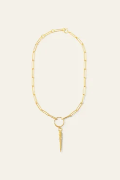 Ba&Sh NAOKI collar de plata ORO New