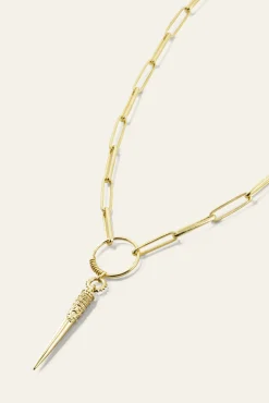 Ba&Sh NAOKI collar de plata ORO New