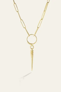 Ba&Sh NAOKI collar de plata ORO New