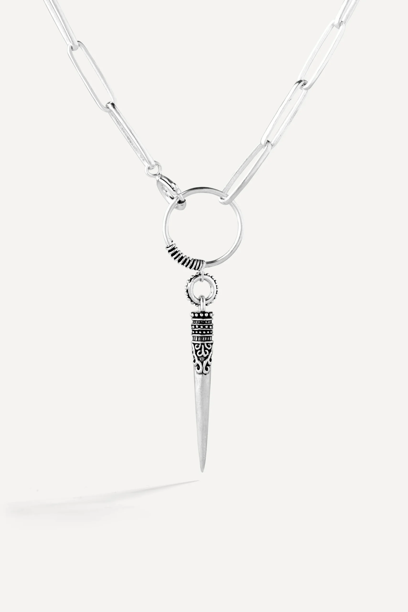 Ba&Sh NAOMIE collar de plata GRIS Discount
