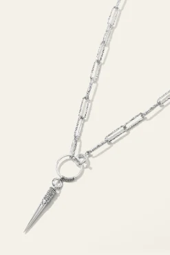 Ba&Sh NAORIA collar de plata GRIS Best