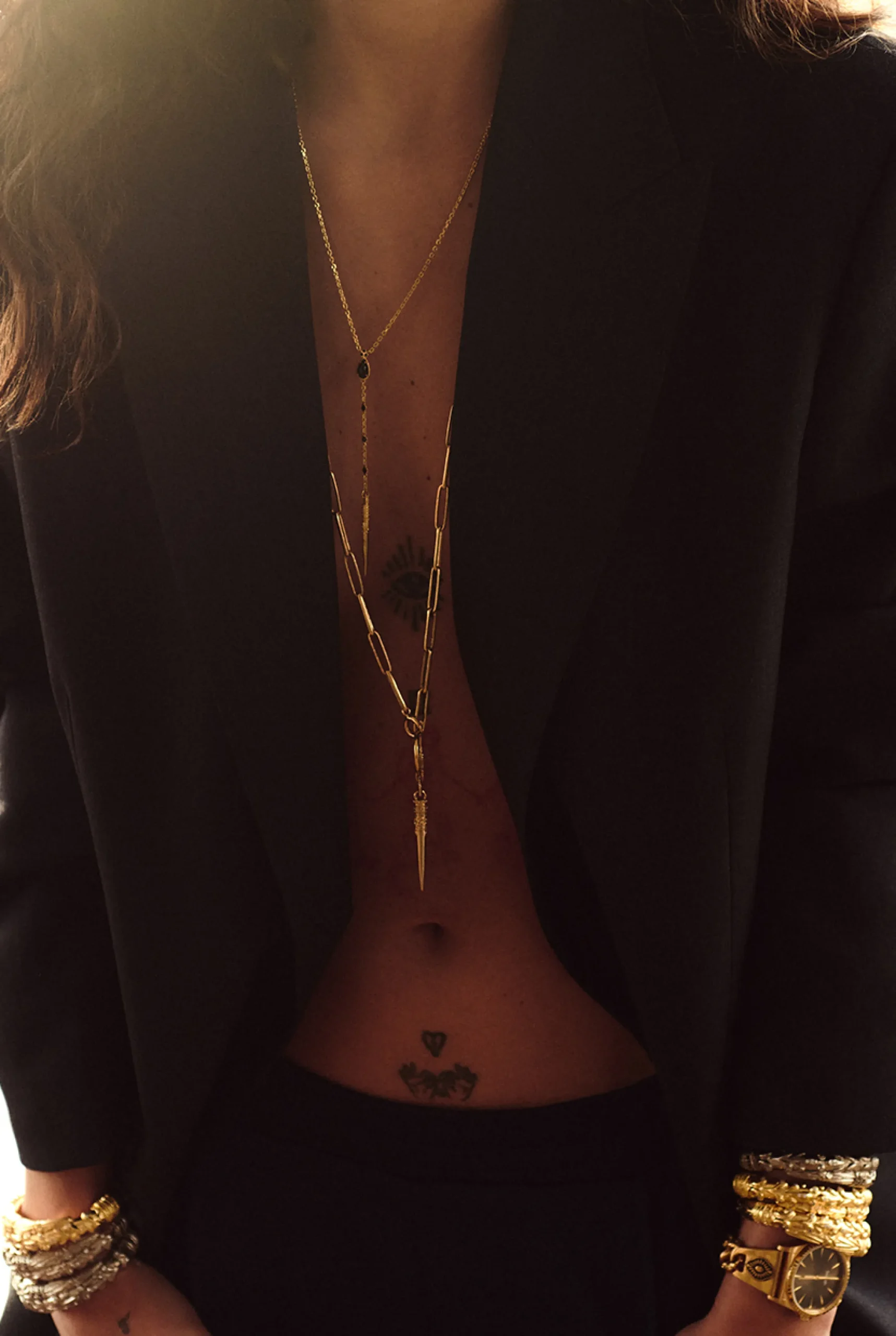 Ba&Sh OJAS NECKLACE ORO New