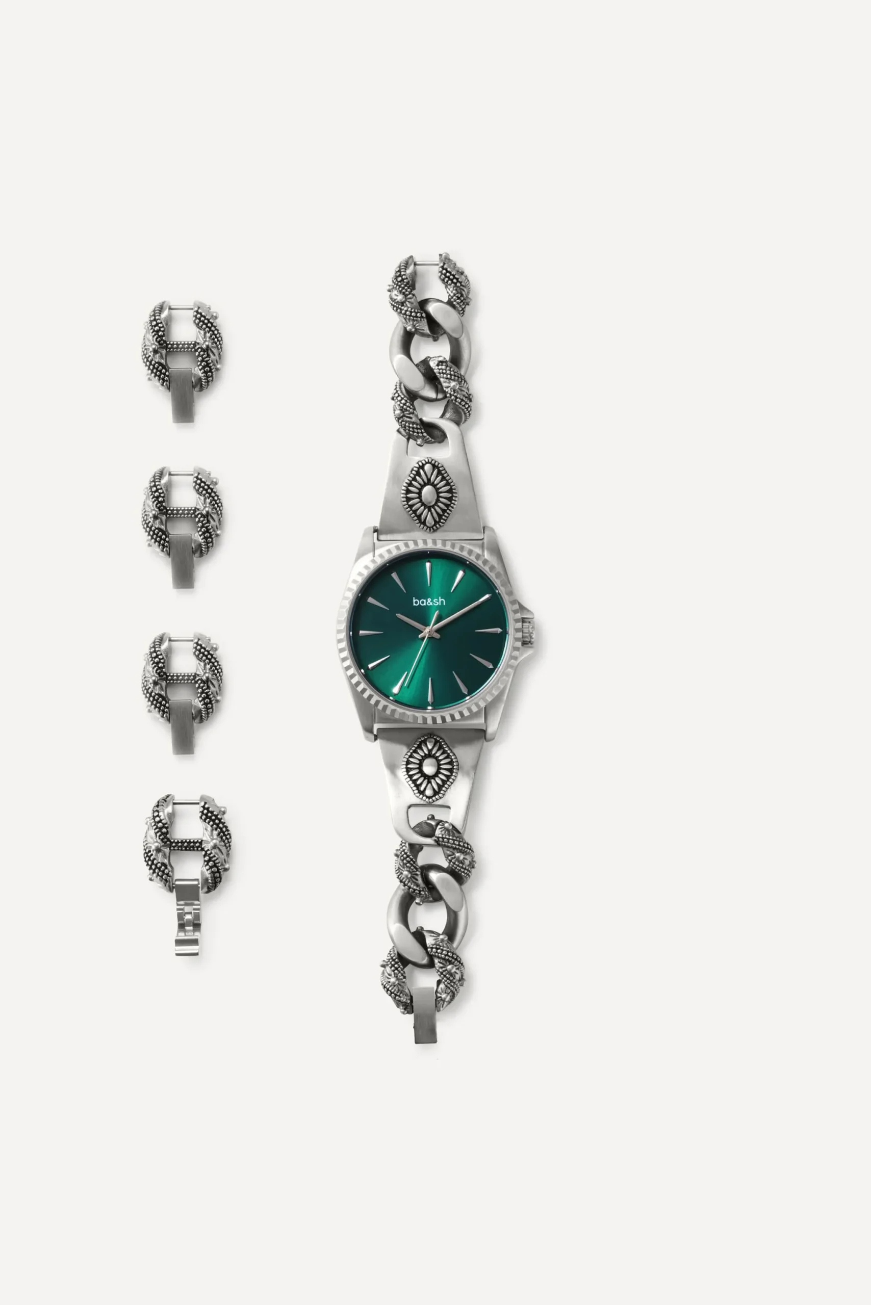 Ba&Sh RESET reloj elegante VERDE Hot