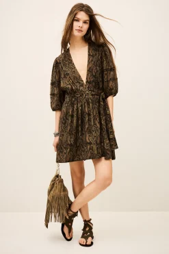 Ba&Sh TEODORA DRESS VERDE Online