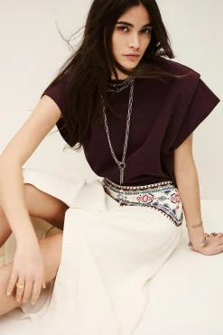 Ba&Sh TILANA SKIRT ECRU